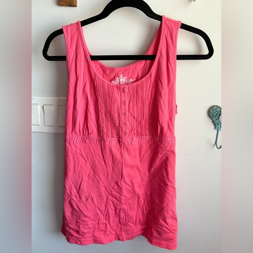 Tommy Hilfiger Bright Pink Tank Top
